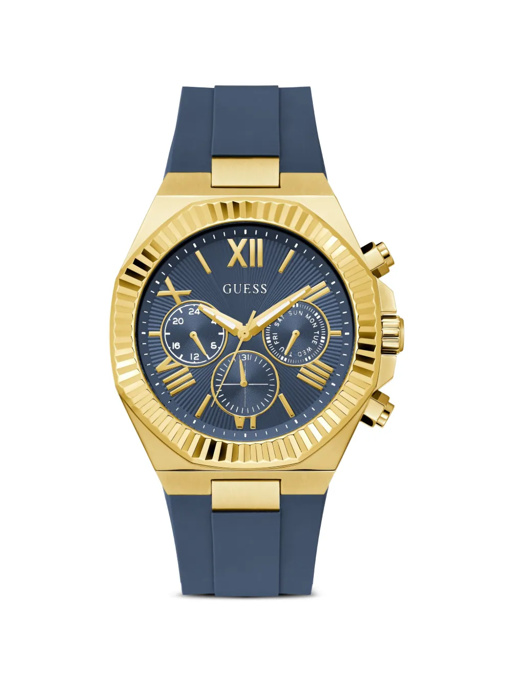 GUESS USA Equity Armbanduhr 44mm - Blau