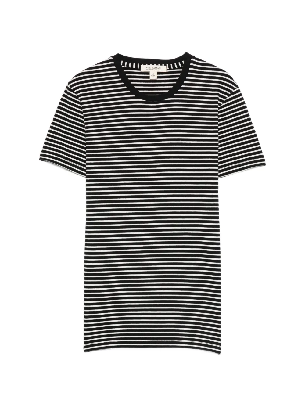 Nili Lotan striped T-shirt - Nero