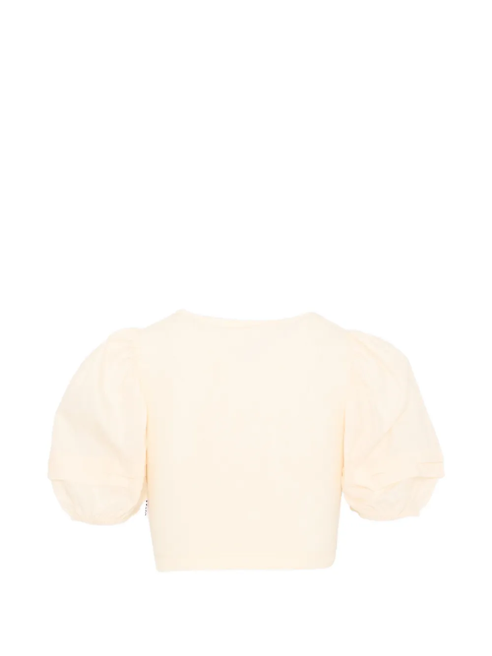  Molo Puff-sleeve T-shirt - Neutrals 