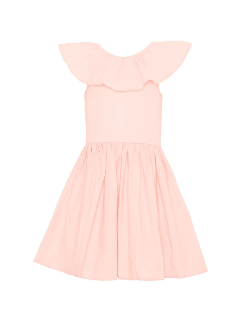 Molo ruffled sleeveless dress - Rosa