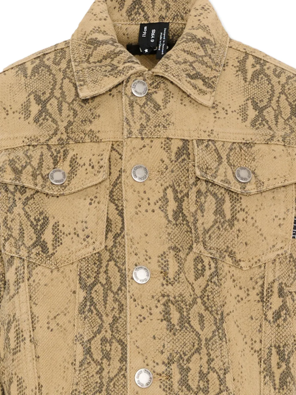  Molo Animal-print Jacket - Neutrals 