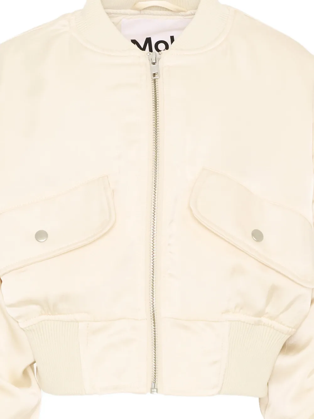  Molo Pocket Bomber Jacket - Neutrals 