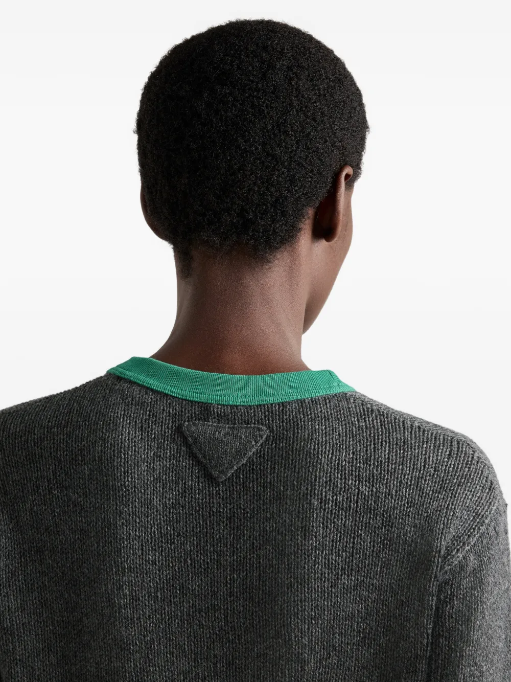 short-sleeve cashmere sweater