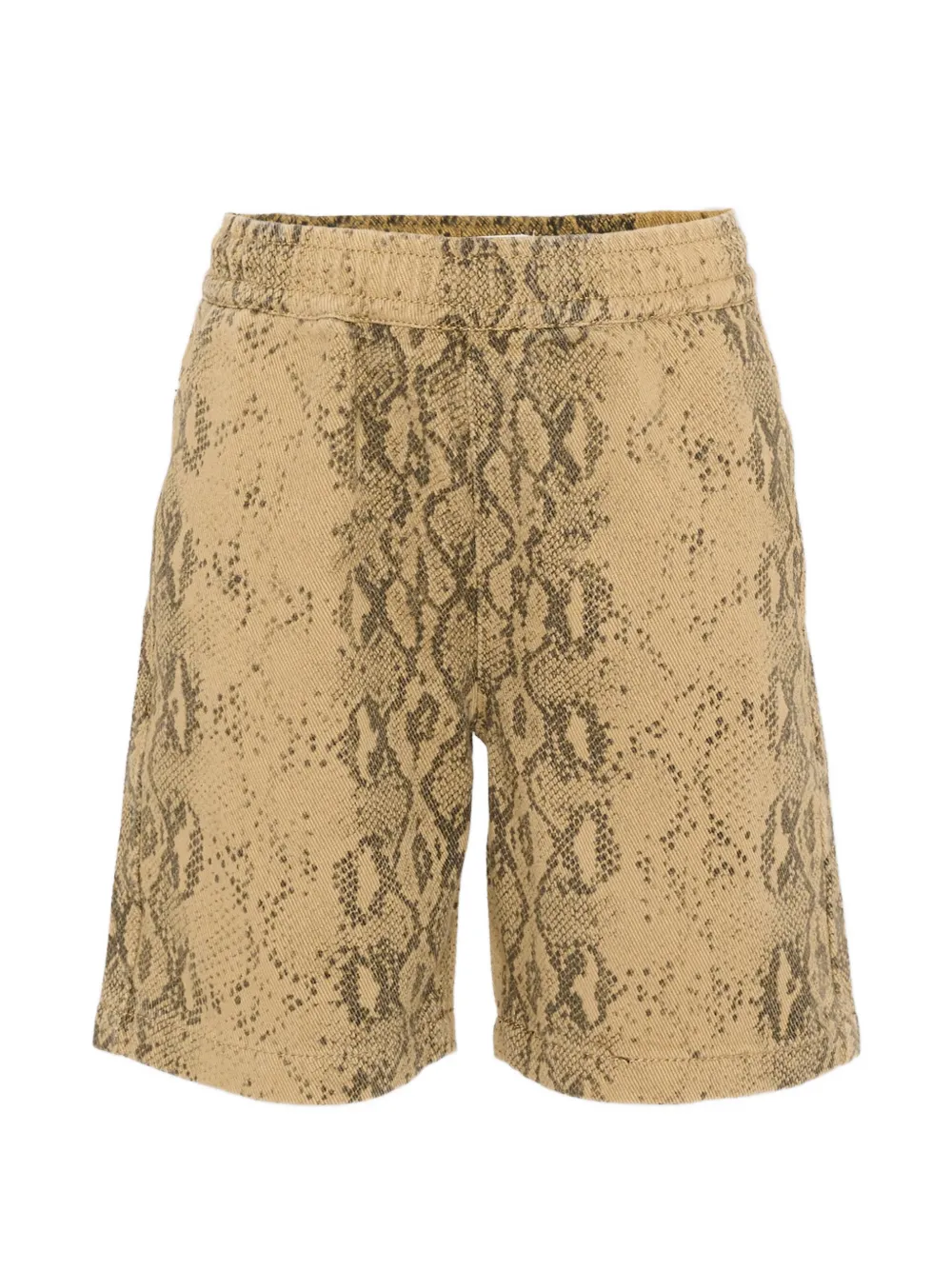 Molo animal-print shorts - Toni neutri