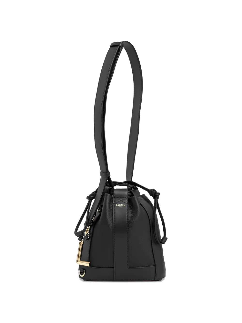 Lancel Elles leather bucket bag - Nero