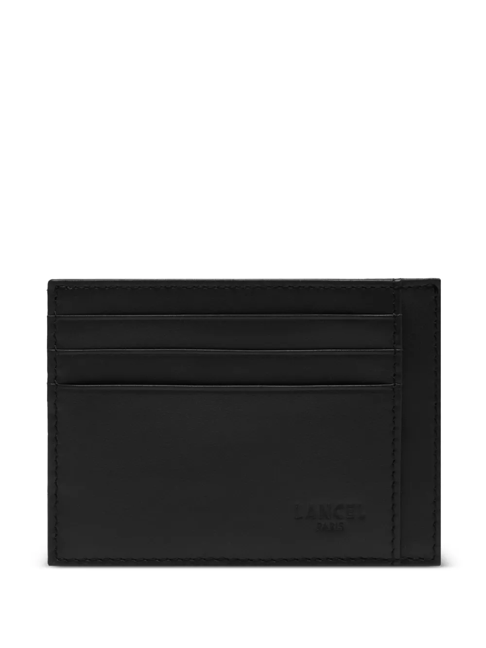 Lancel Leon leather cardholder - Nero