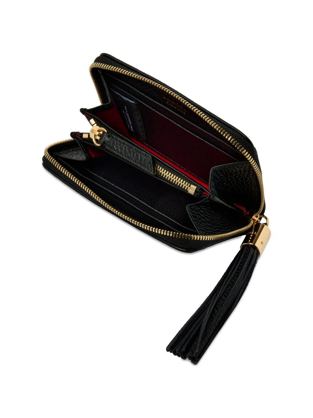 Lancel Premier Flirt portemonnee met rits Zwart