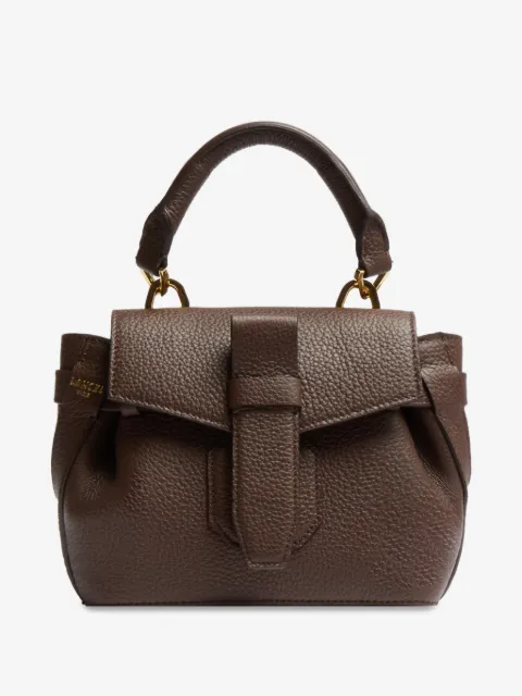 Lancel mini Charlie grained tote bag