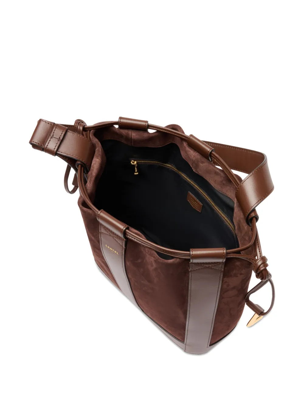 Lancel Elles bucket-tas Bruin