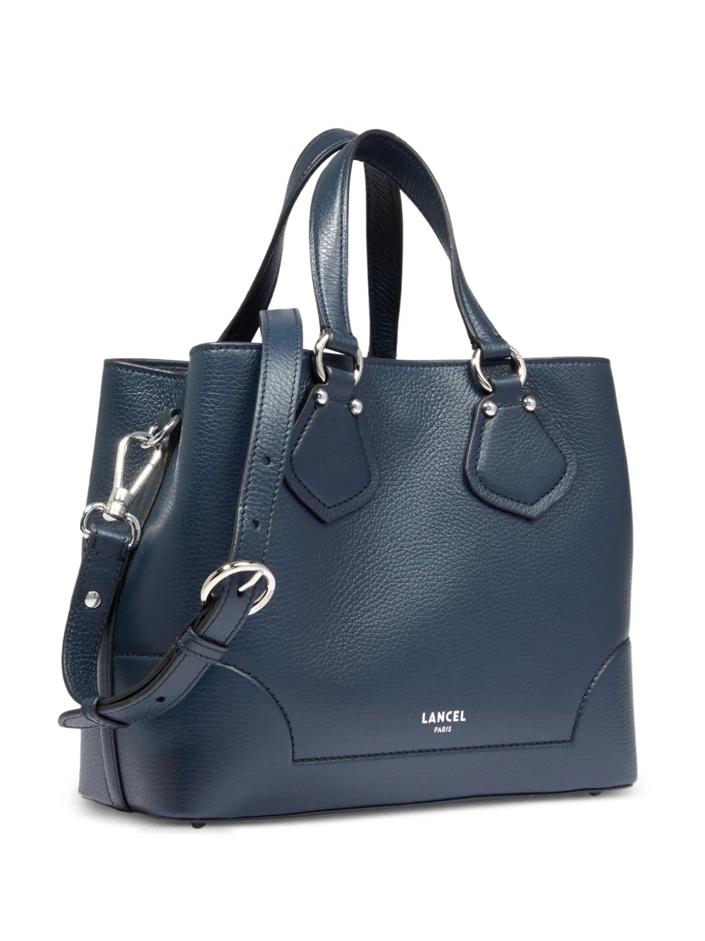 Lancel Neo Izy leren shopper Blauw