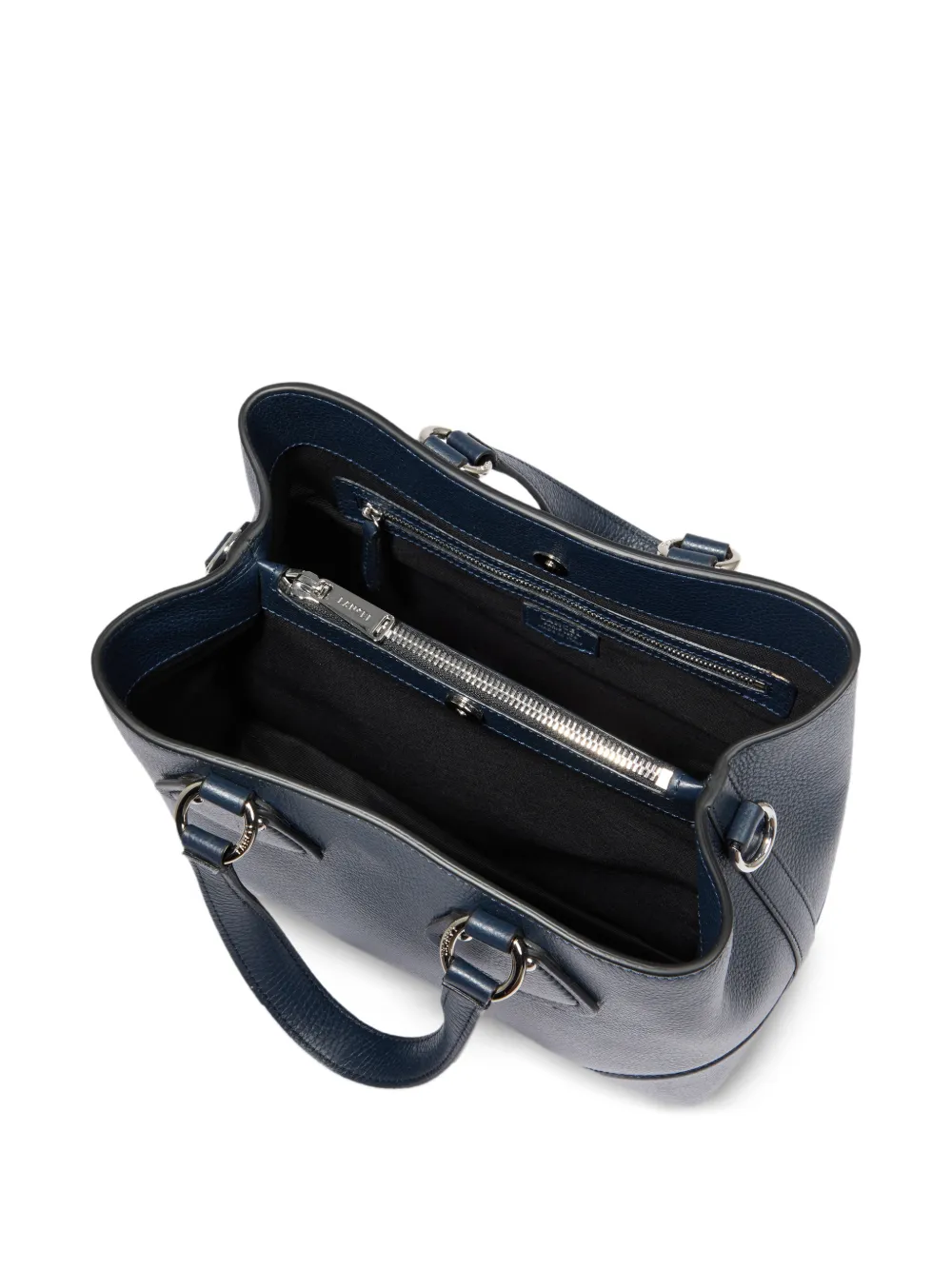 Lancel Neo Izy leren shopper Blauw