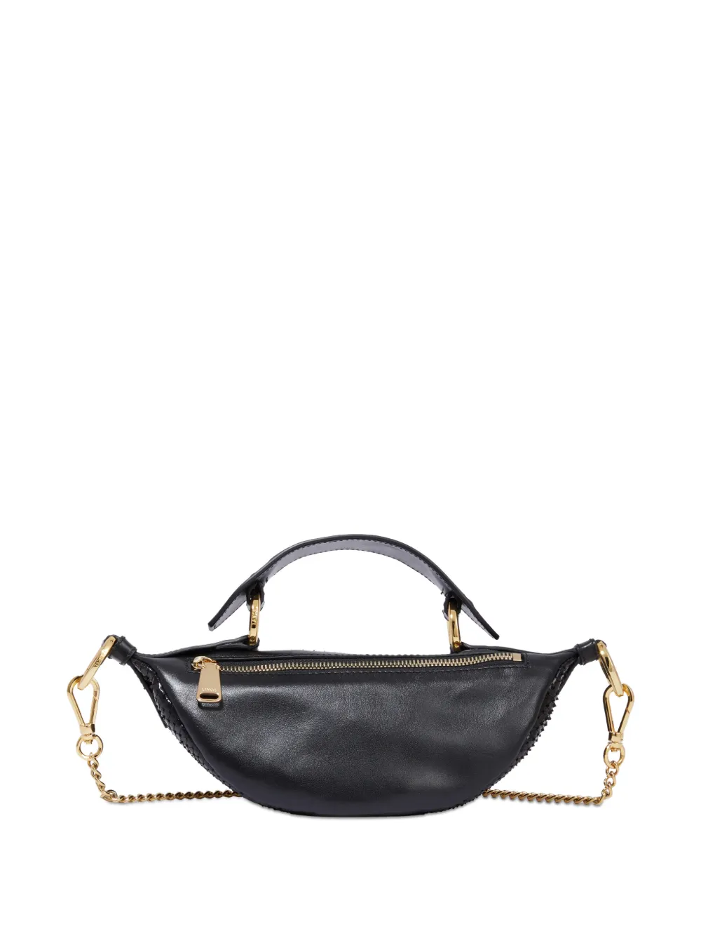 Lancel Origami leren schoudertas Zwart