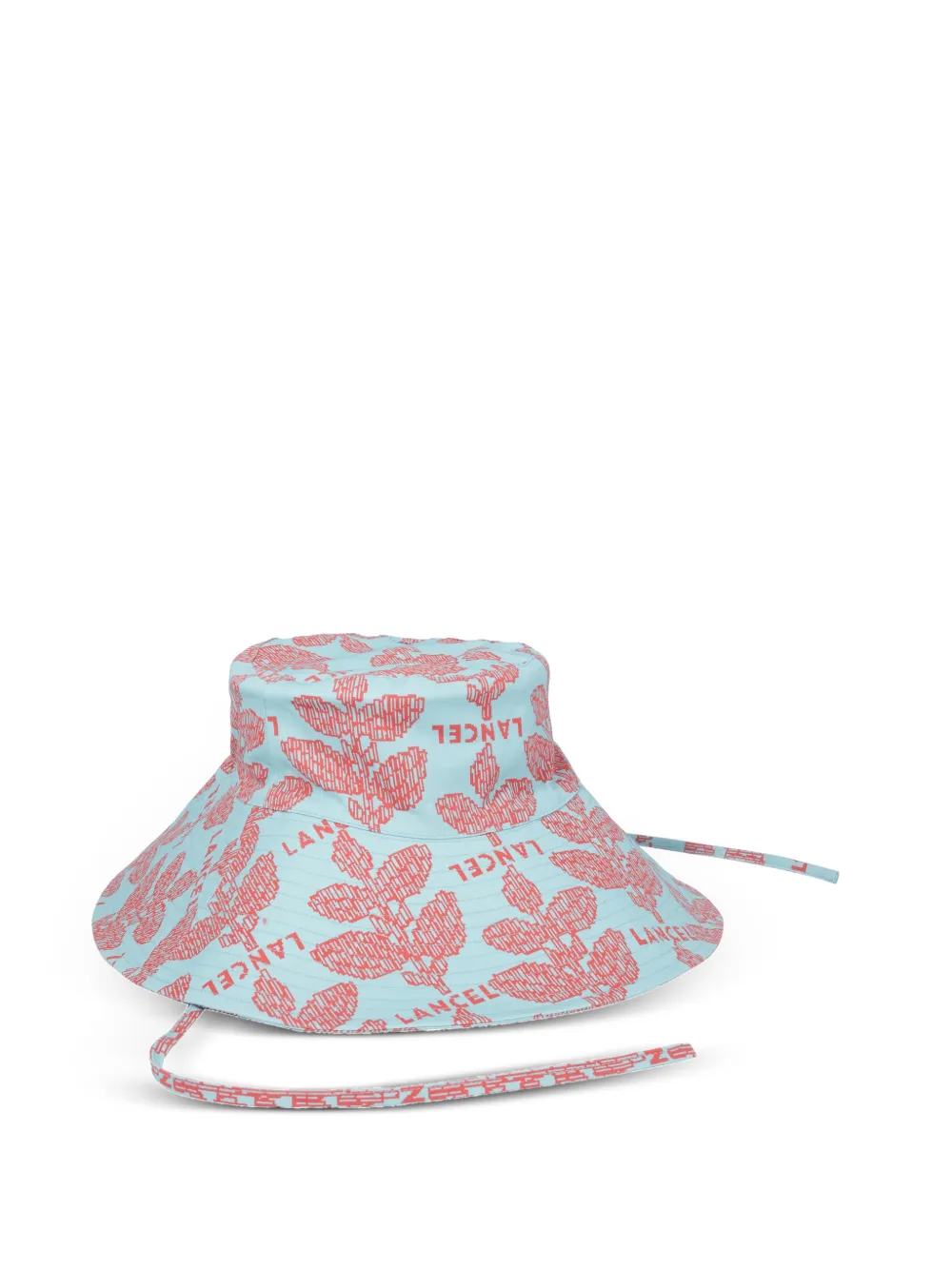  Lancel Floral Hat - Blue 