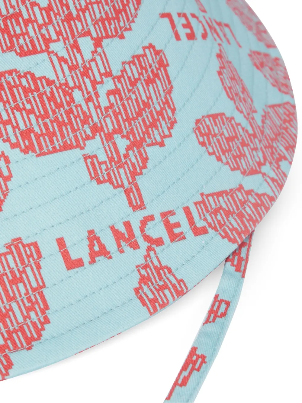  Lancel Floral Hat - Blue 