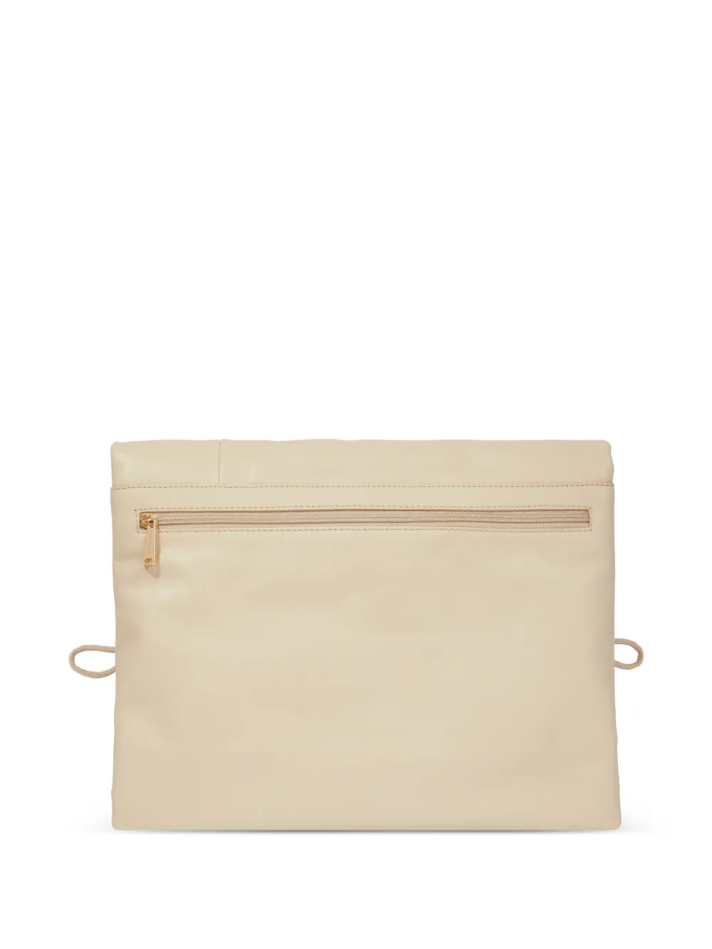  Lancel Billie Chain Leather Cross Body Bag - Neutrals 