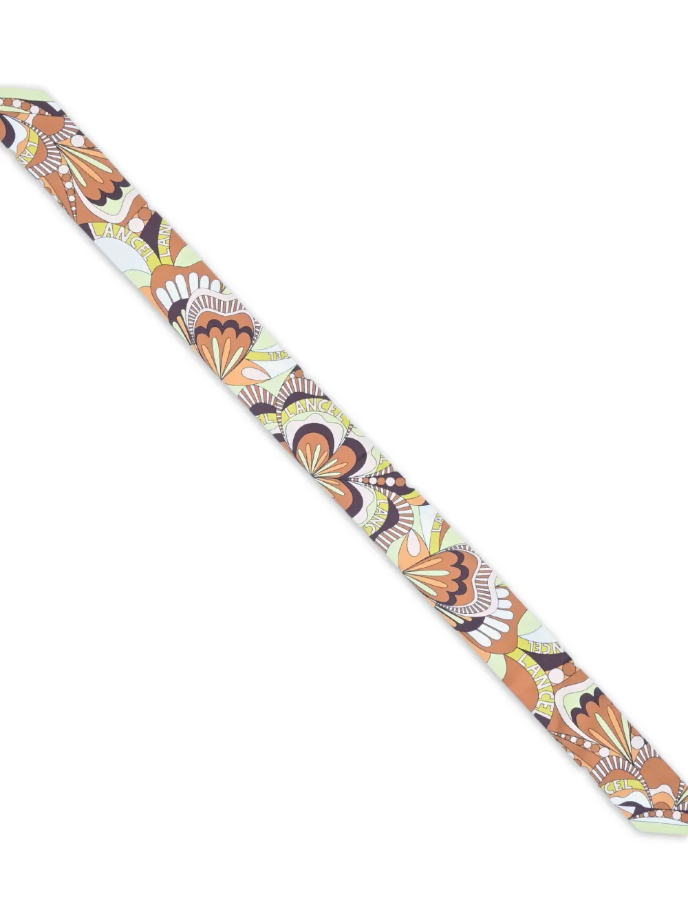  Lancel Printed Headband - Orange 