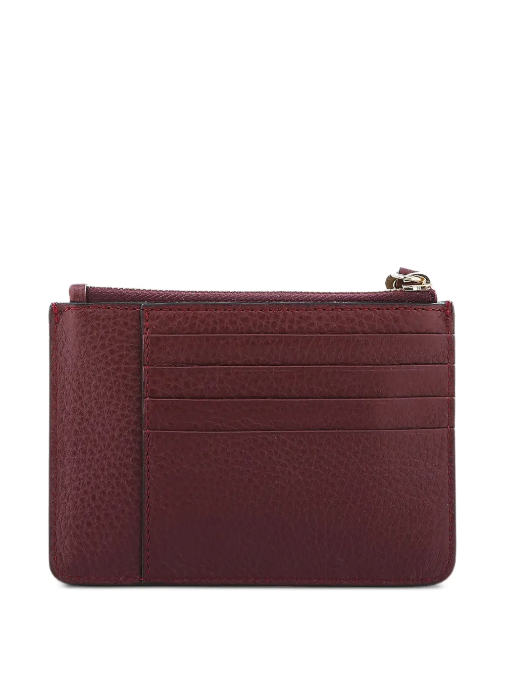  Lancel Premier Flirt Tassel Zip Wallet - Red 