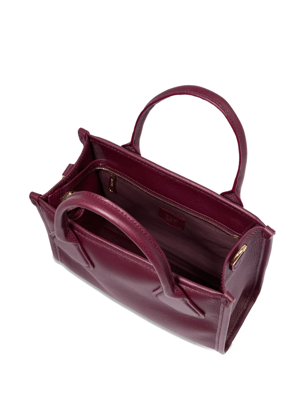 Lancel Jour shopper met logo Paars