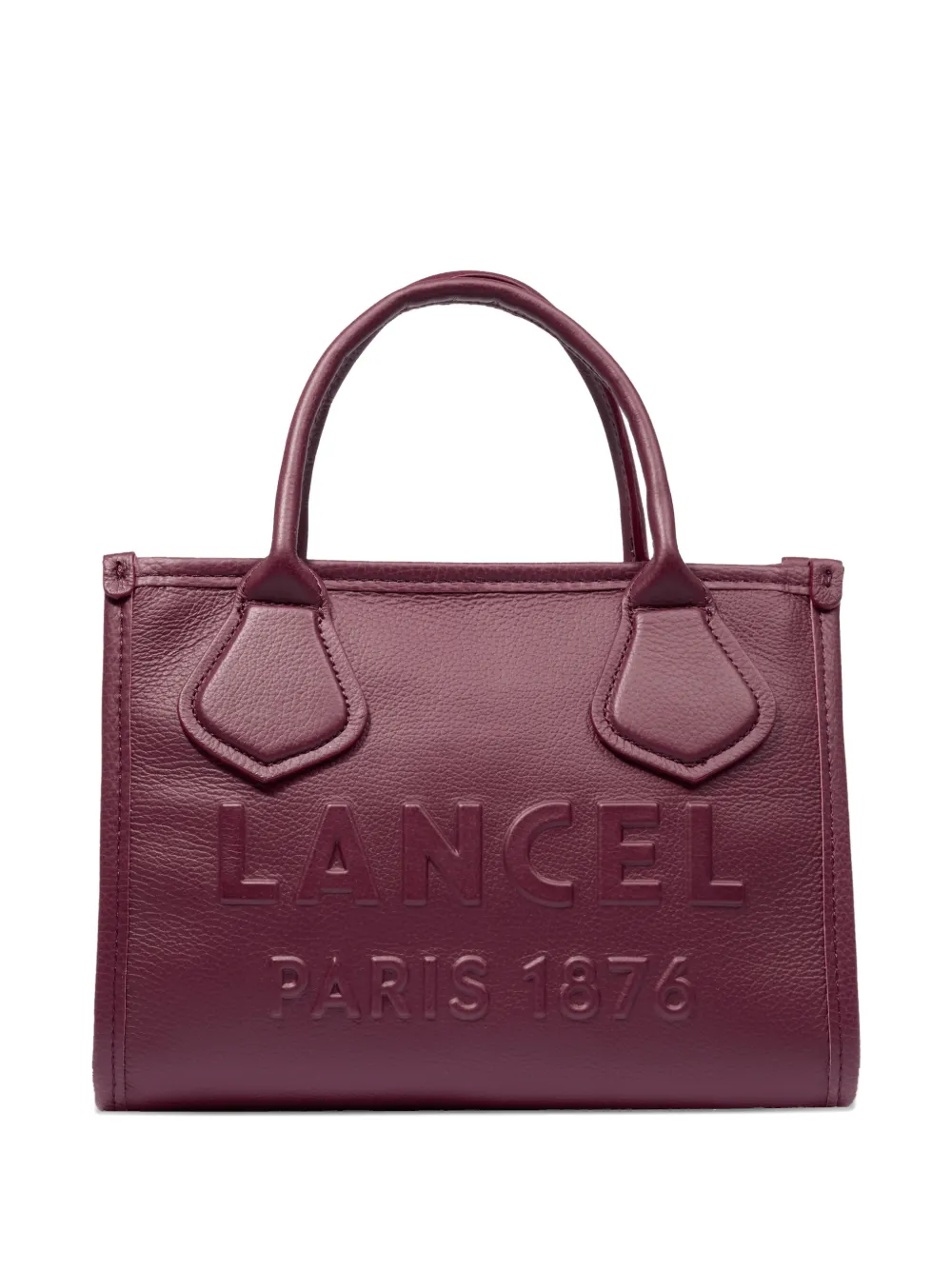 Lancel Jour logo tote bag - Purple