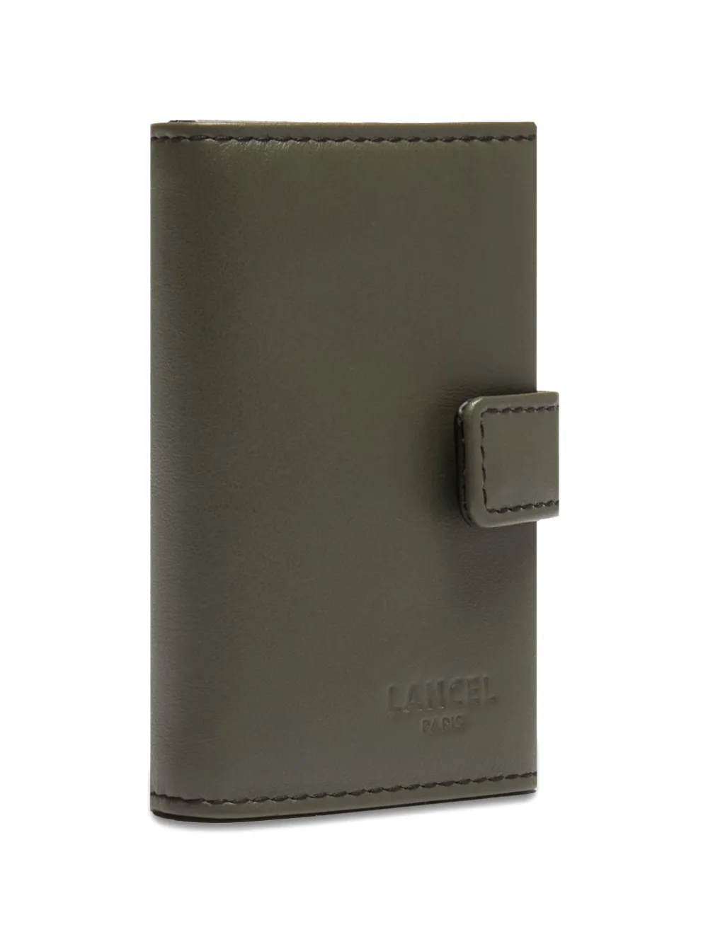  Lancel Leon Leather Cardholder - Green 