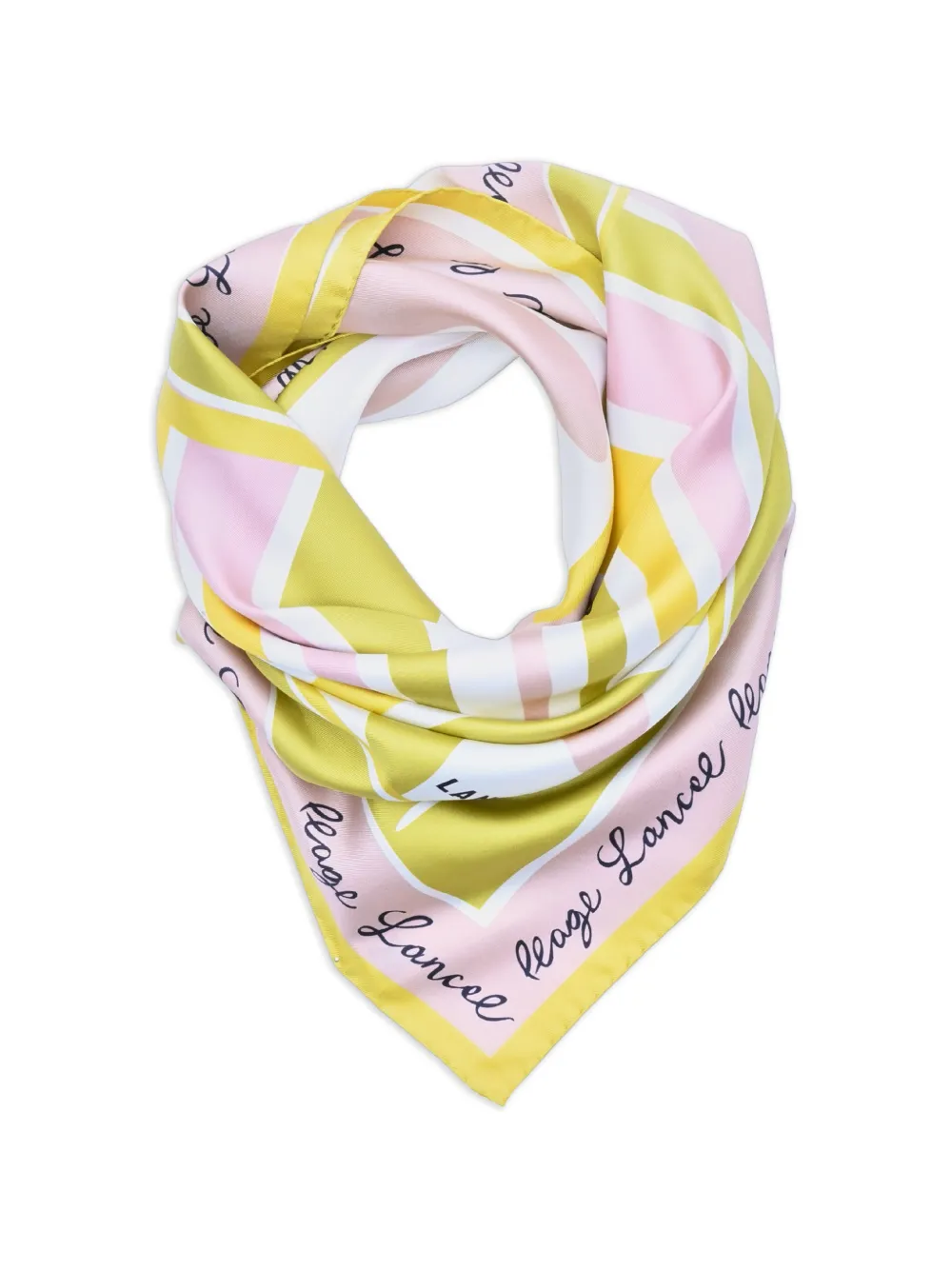  Lancel Sunrise Neckerchief - Yellow 