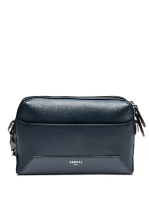 Lancel Leather Messenger Bag | Blue | FARFETCH