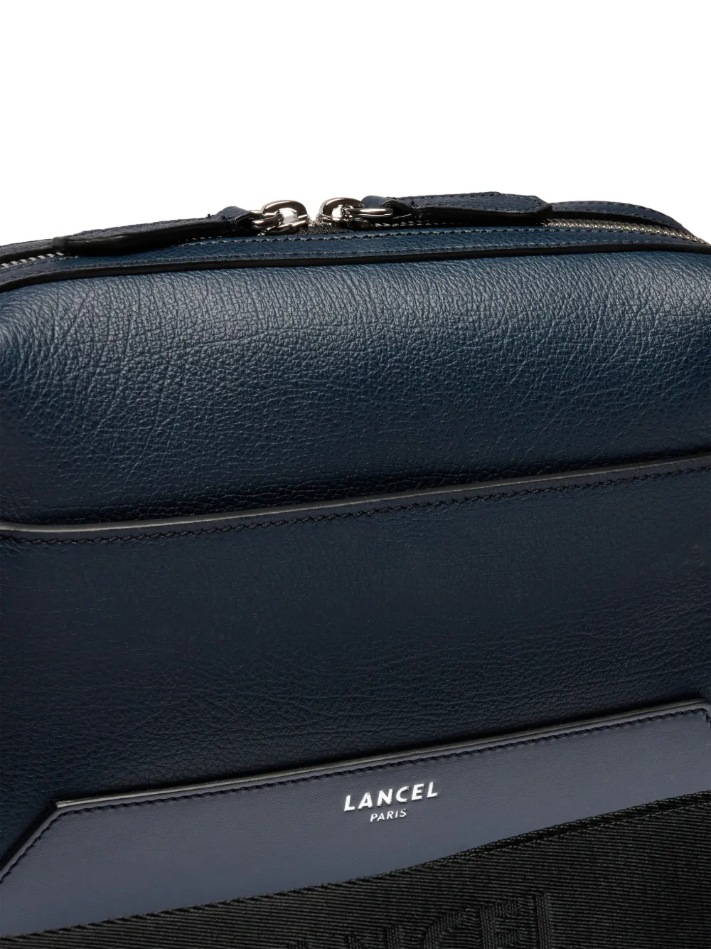 Lancel Milo messengertas Blauw