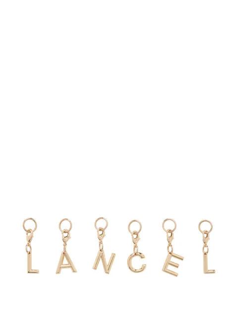 Lancel letter-charm set