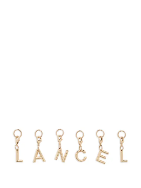 Lancel letter-charm set