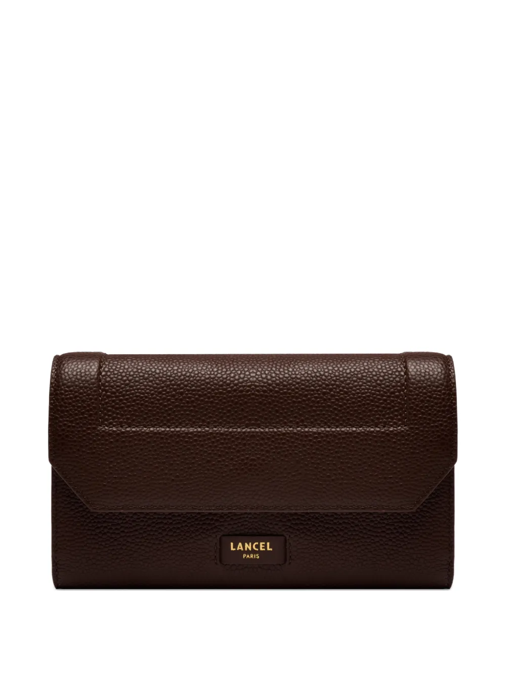 Lancel Ninon chain wallet mini bag - Marrone