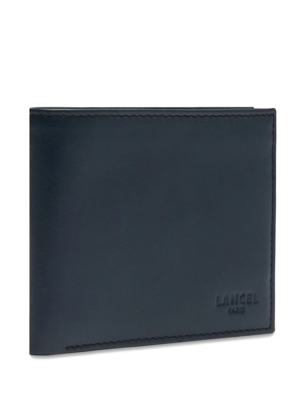  Lancel Leon Logo Wallet - Blue 