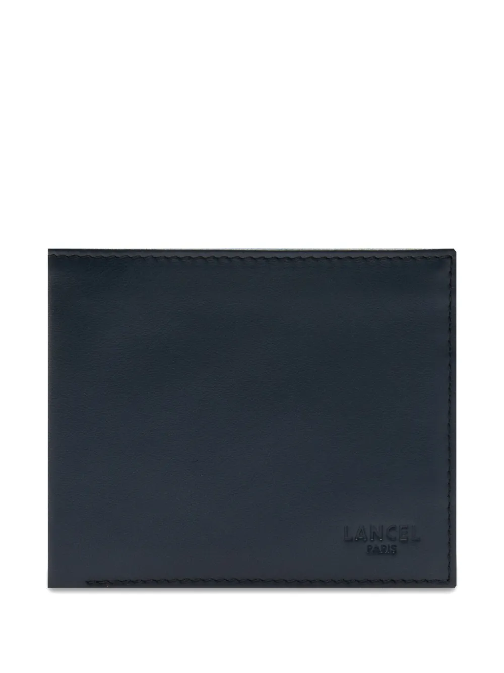 Lancel Leon logo wallet - Blu