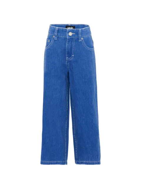 Molo belt-loop buttoned jeans