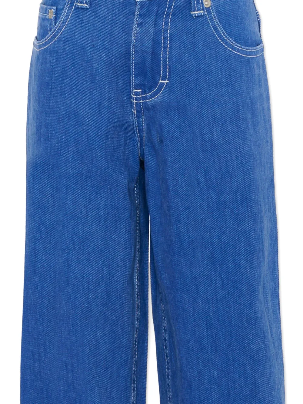  Molo Belt-loop Buttoned Jeans - Blue 