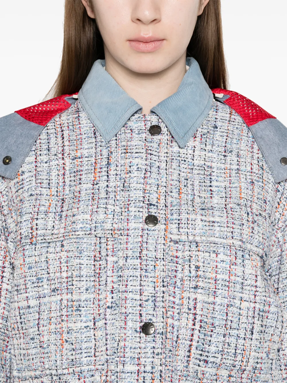 Moncler Grenoble Termez jack met capuchon Blauw