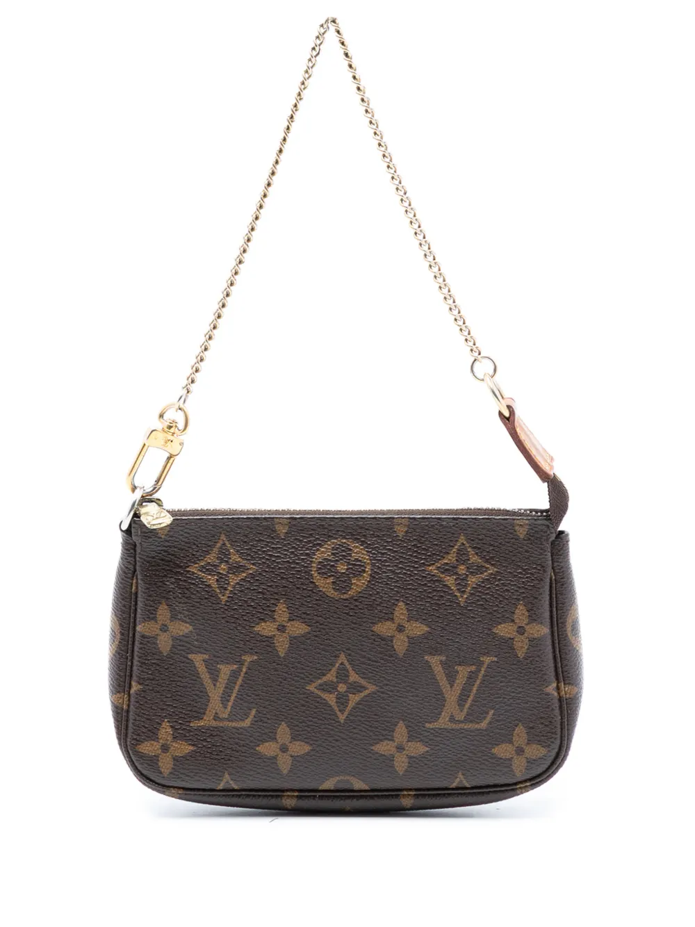 Louis Vuitton Pre-Owned 2014 Monogram Mini Pochette Accessoires handbag - Marrone