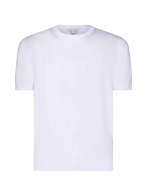 Malo short-sleeve knitted T-shirt