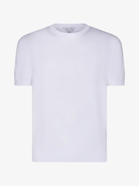 Malo short-sleeve knitted T-shirt