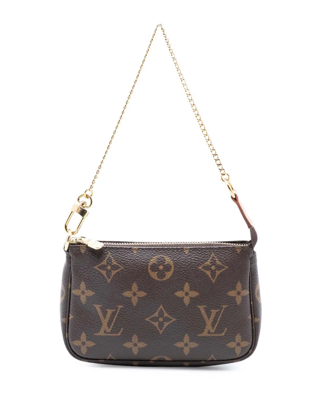 Louis Vuitton Pre-Owned 2021 Monogram Mini Pochette Accessoires handbag - Marrone
