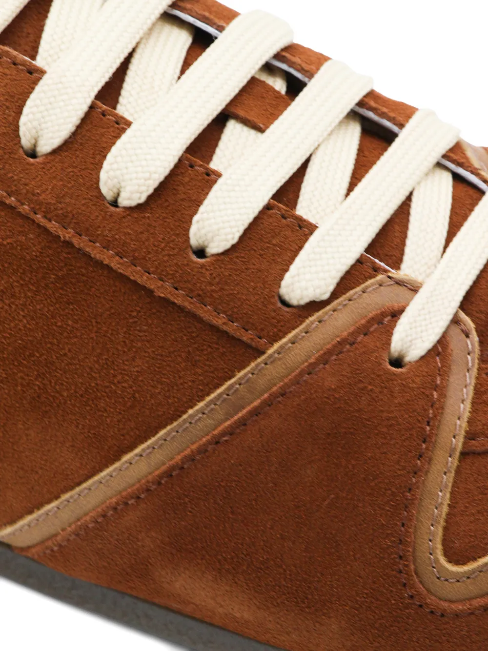 Moschino Sneakers met vlakken Bruin