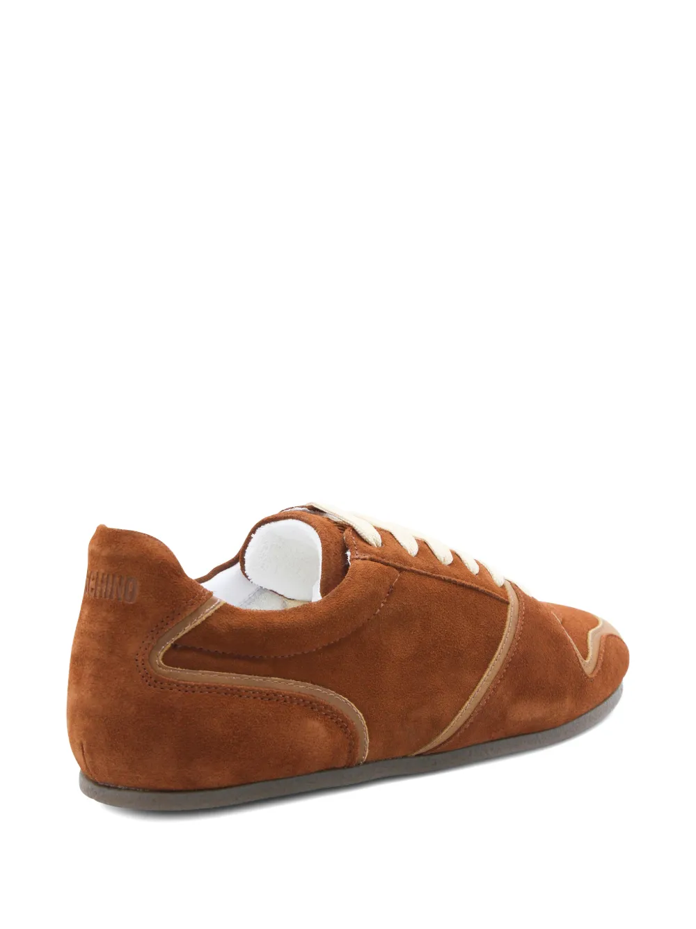 Moschino Sneakers met vlakken Bruin