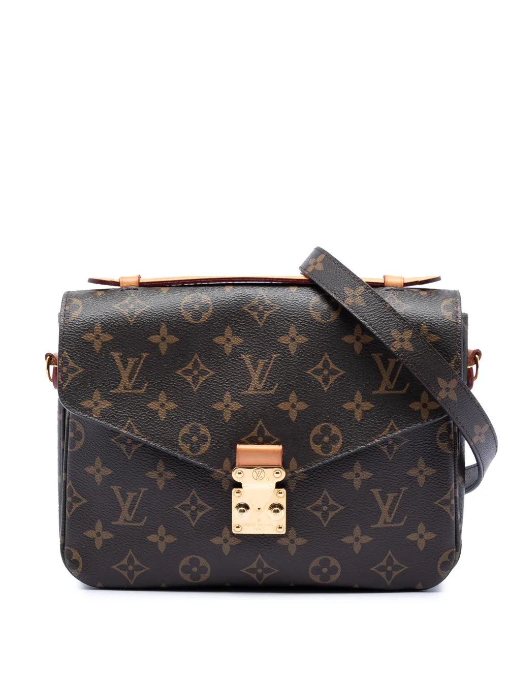 Louis Vuitton Pre-Owned 2017 Monogram Pochette Metis satchel - Marrone