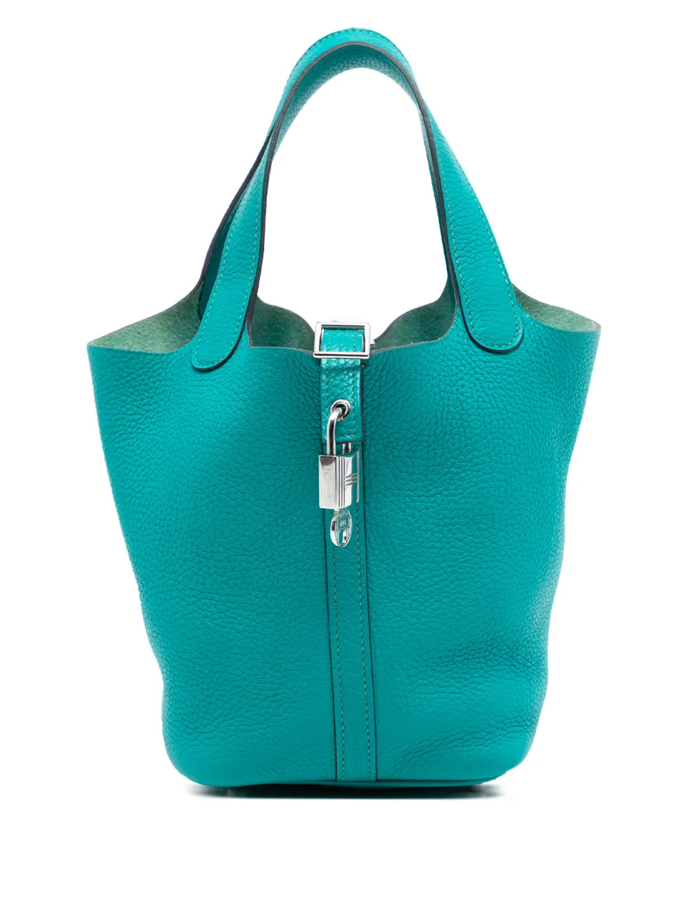 Hermès Pre-Owned 2016 Clemence Picotin Lock 18 handbag - Blu