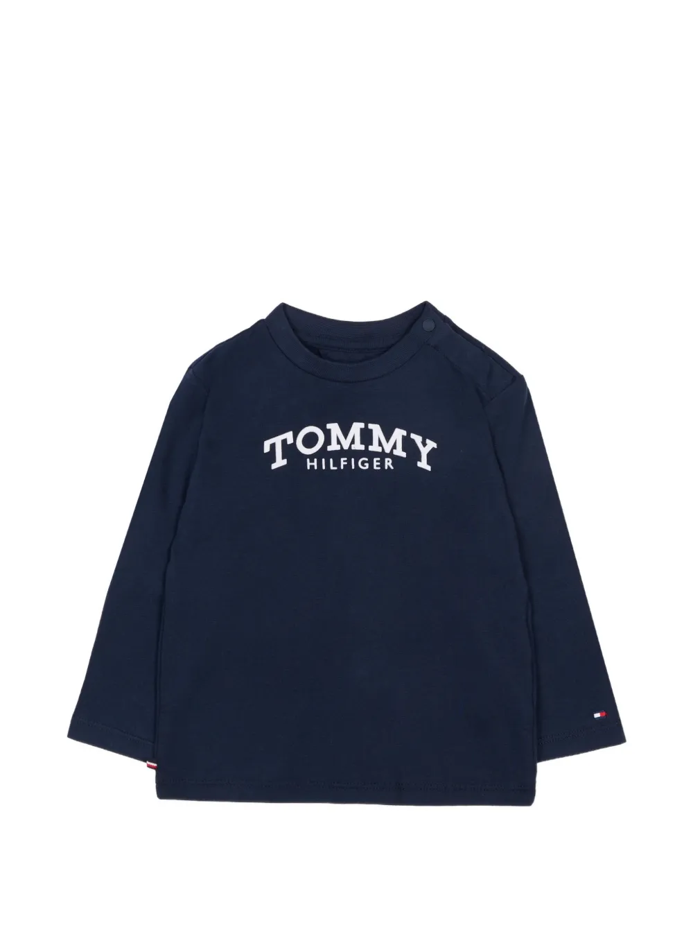 Tommy Hilfiger Junior long-sleeve T-shirt - Blu