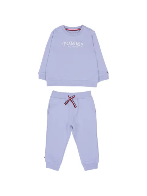 Tommy Hilfiger Junior logo-detail tracksuit
