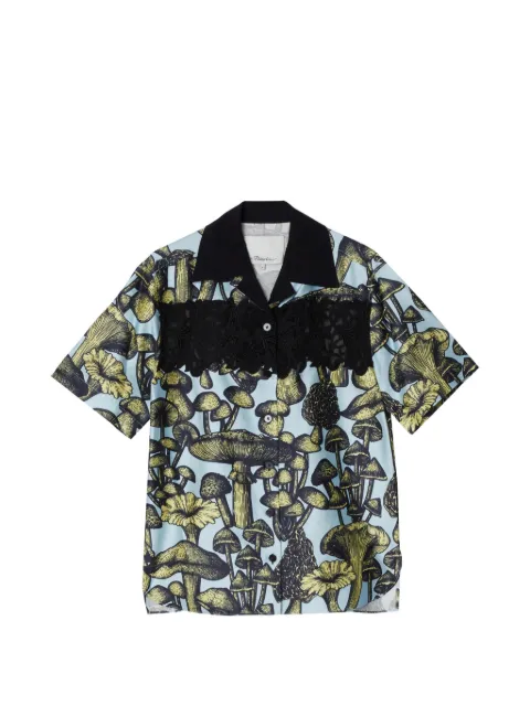 3.1 Phillip Lim camisa Ethereal Mushroom Lace