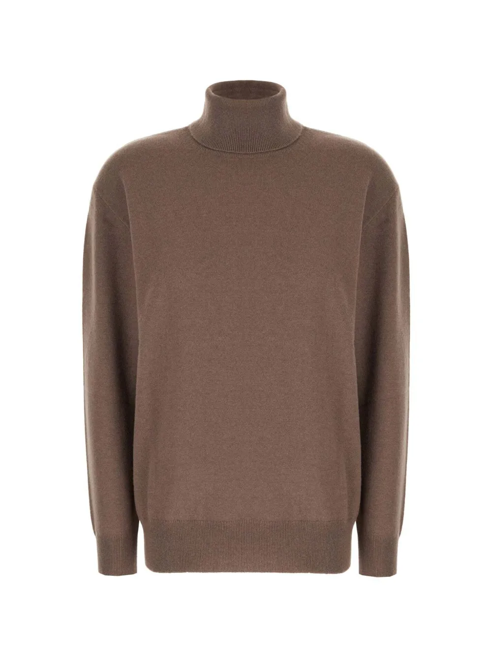 Brunello Cucinelli turtleneck wool sweater - Marrone