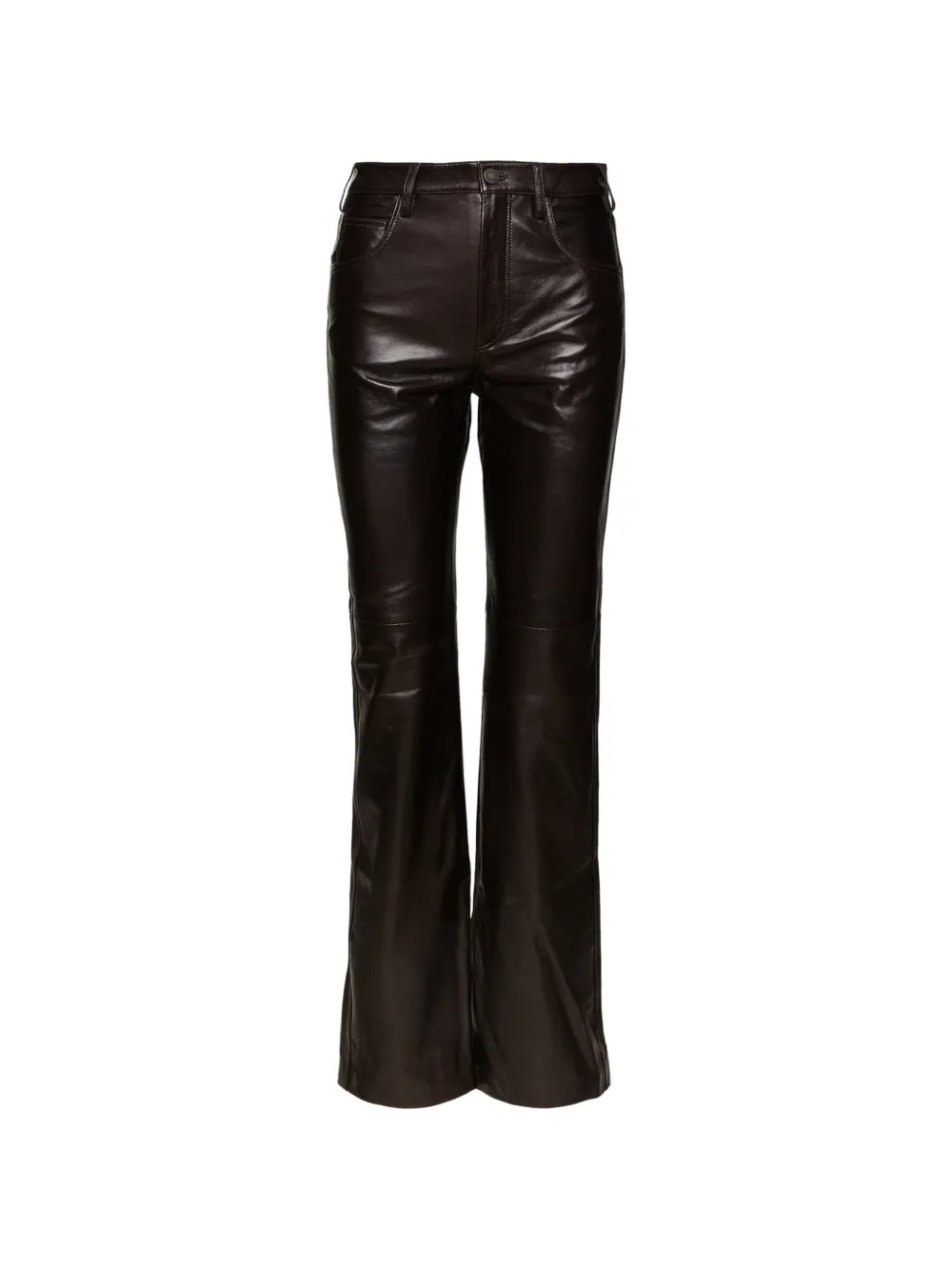 Nili Lotan flared trousers - Marrone