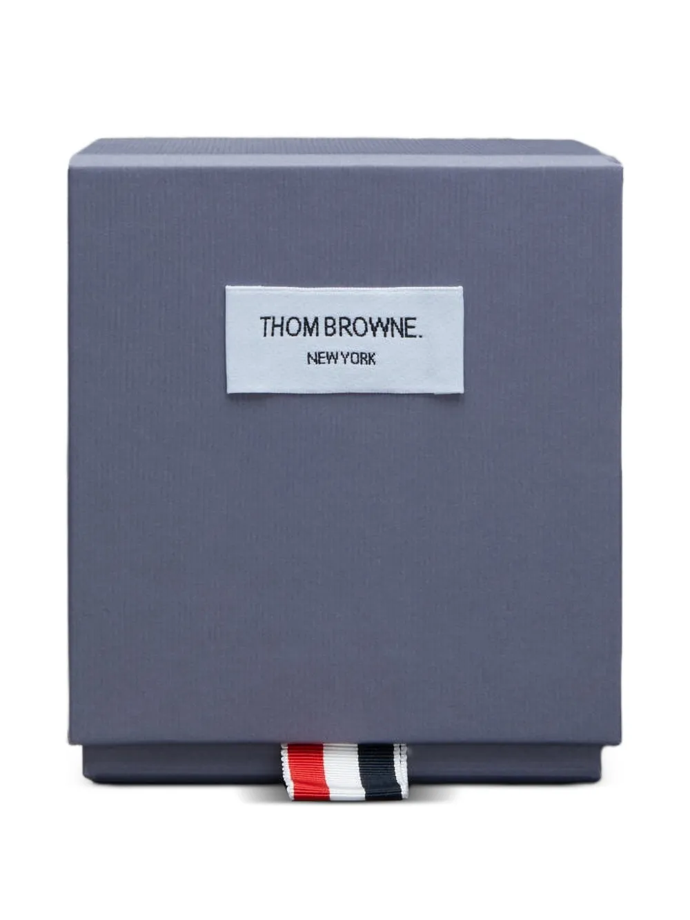  Thom Browne Grapefruit Baccarat Ribbon Candle - White 