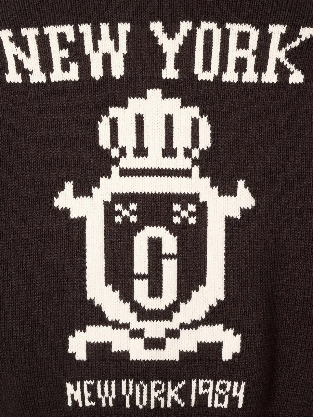 トップス Loved one Logo Jacquard Knit candy Ami de Coeur jacquard sweater | Ami | Shop Men's Crew Neck